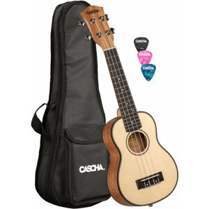 Cascha HH 2148 Sopránové ukulele Natural
