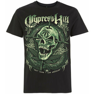 Cypress Hill Tričko Fangs Skull Černá 2XL