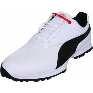 Puma Ace Leather Mens Golf Shoes White/Navy UK 10