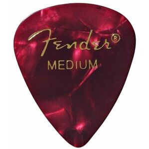 Fender 351 Shape Premium Pick Medium Red Moto