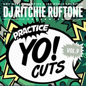DJ Ritchie Rufftone - Practice Yo! Cuts Vol. 9 (Green Coloured) (LP)