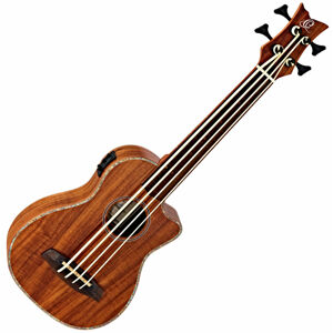 Ortega Caiman FL Basové ukulele Natural