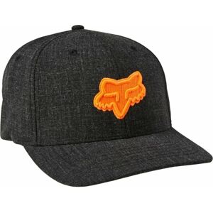 FOX Transposition Flexfit Hat Black/Orange L/XL Kšiltovka