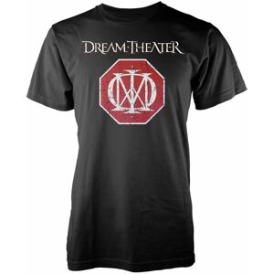 Dream Theater Tričko Red Logo Černá S