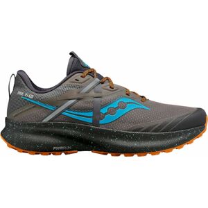 Saucony Ride 15 TR Mens Shoes Pewter/Agave 40,5 Trailová běžecká obuv