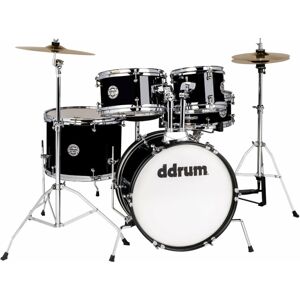 DDRUM D1 Jr 5-Piece Complete Drum Kit Dětská bicí souprava Černá Midnight Black