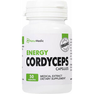 Naturmedic Energy Cordyceps Capsules 50 caps