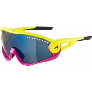 Alpina 5w1ng Pineapple/Magenta Matt/Blue Cyklistické brýle