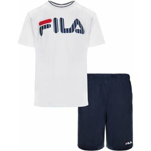 Fila FPS1131 Man Jersey Pyjamas White/Blue M Fitness spodní prádlo