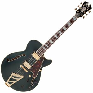 D'Angelico Deluxe SS Stairstep Matte Midnight