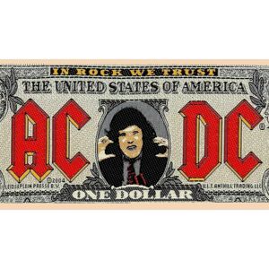 AC/DC Bank Note Nášivka Multi