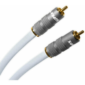 SUPRA Cables TRICO 1RCA-1RCA 1 m Bílá