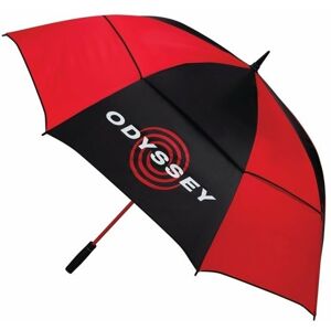 Callaway 68'' Auto Open Double Canopy Umbrella Black/Red 2018