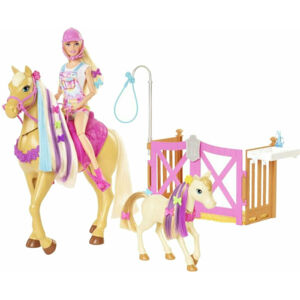 Mattel Barbie Rozkošný kůň s doplňky