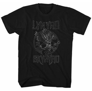 Lynyrd Skynyrd Tričko Eagle Guitar 73 Černá L
