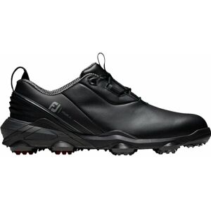 Footjoy Tour Alpha Mens Golf Shoes Black/Charcoal/Red 41