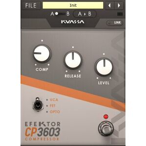 KUASSA Efektor CP3603 Compressor (Digitální produkt)