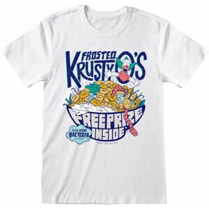 The Simpsons Tričko Frosted Crusty Q's 2XL White
