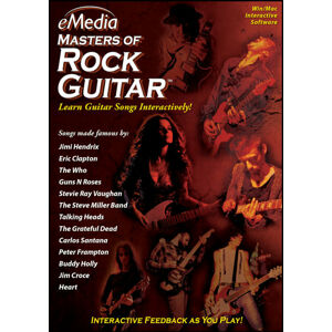 eMedia Masters Rock Guitar Win (Digitální produkt)