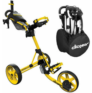 Clicgear Model 4.0 SET Matt Yellow Manuální golfové vozíky
