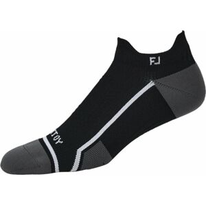 Footjoy Tech D.R.Y Roll Tab Ponožky Black/Grey Standard