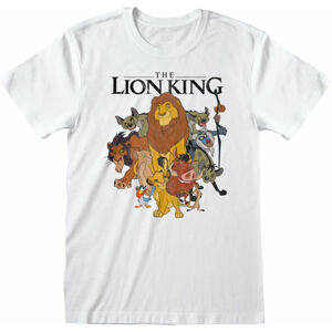 Lion King Tričko Vintage Group Bílá 2XL