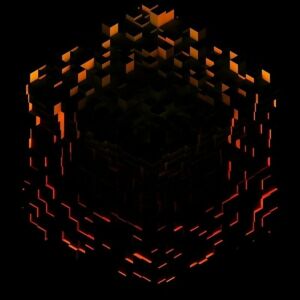 C418 - Minecraft Volume Beta (Fire Splatter Coloured) (2 LP)