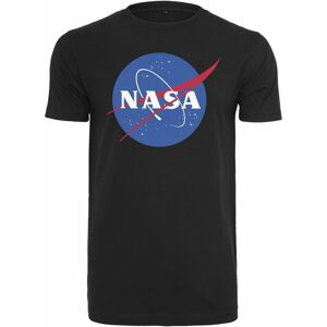 NASA Tričko Logo Černá L
