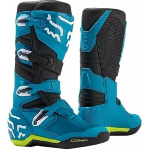 FOX Comp Boots Blue/Yellow 44 Boty