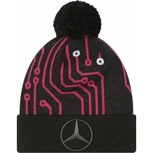 Mercedes-Benz Replica All Over Print Cuff Knit Bobble Black/Red UNI Kulich