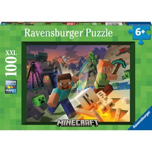 Ravensburger Puzzle Minecraft mostra 100 dílků