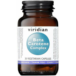 Viridian Beta Carotene Complex 30 caps