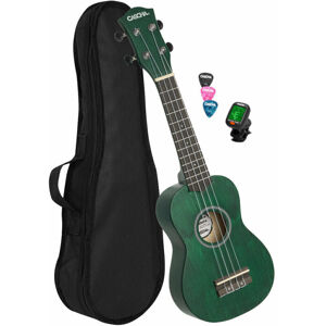 Cascha HH 3972 EN Sopránové ukulele Green