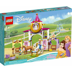 LEGO Disney Princess 43195 Královské stáje Belly a Rapunzel