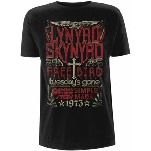 Lynyrd Skynyrd Tričko Freebird 1973 Hits Černá 2XL