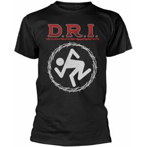 D.R.I. Tričko Barbed Wire Černá XL