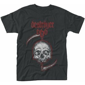 Destroyer 666 Tričko Skull Černá M