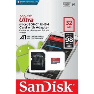 SanDisk Ultra microSDHC 32 GB 98 MB/s A1 Class 10 UHS-I
