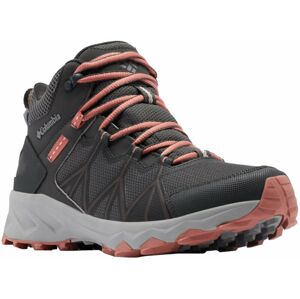 Columbia Women's Peakfreak II Mid OutDry Shoe Dark Grey/Dark Coral 40,5 Dámské outdoorové boty