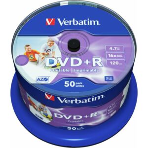 Verbatim DVD+R AZO 4,7GB 16x 50pcs 43512 DVD