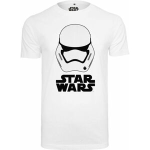 Star Wars Tričko Helmet Bílá XL
