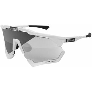 SCICON Aeroshade XL White Gloss/SCNPP Photochromic Silver Cyklistické brýle