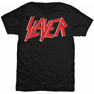 Slayer Tričko Classic Logo Pánské Black M