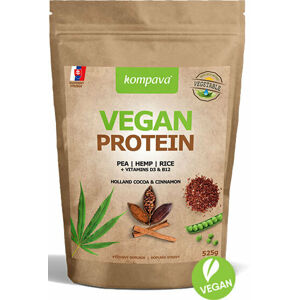 Kompava Vegan Protein Čokoláda-Skořice 525 g