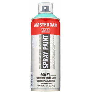 Amsterdam Spray Paint 400 ml 660 Turquoise Light