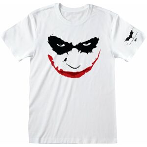 The Dark Knight Tričko Joker Smile Bílá M