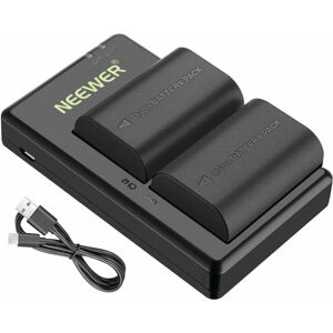 Neewer LP-E6/E6N fast charger for Canon 2000 mAh Baterie