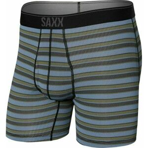 SAXX Quest Boxer Brief Solar Stripe/Twilight L Fitness spodní prádlo