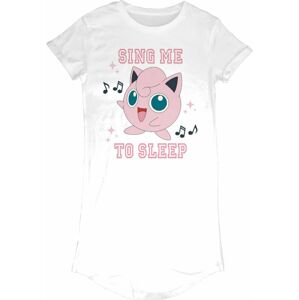 Pokémon Tričko Sing Meo Sleep Ladies 2XL White