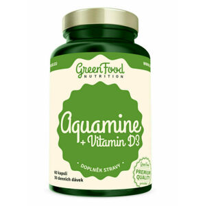 Green Food Nutrition Aquamin + Vitamin D3 Kapsle
